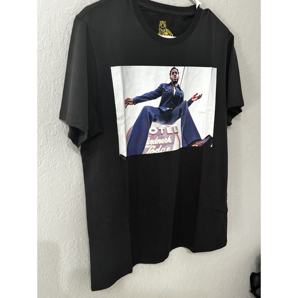 Wrangler x Leon Bridge Graphic Top Size Medium Short Sleeve StreetWear - Picture 9 of 9